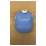 Hall Bean Pot 'Rose Parade' Cadet Blue