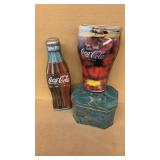 Coca-Cola tins and decorative