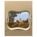 Linwel handpainted platter