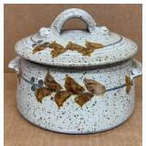 Shafer Pottery lidded bowl