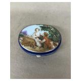 Hand-painted ring dish porcelain