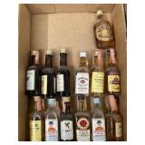 Mini advertising liquor bottles pick up only