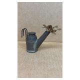 Antique Coal Miners 'Teapot Lamp' oil wick