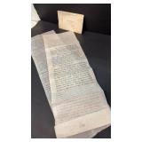 1922 Korean RICE PAPER Medical Correspondence