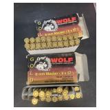 Wolf gold 8 mm Mauser ammunition, 35 rounds-NO