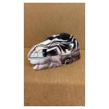 Purple Slag Glass Rabbit Trinket Dish
