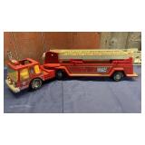 NYLINT FIRE TRUCK pressed steel