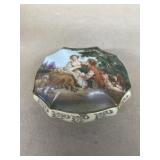 LENWILE hand painted dresser jar