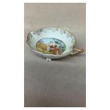 Lenwile hand painted trinket dish