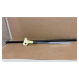 Ram Head walking stick sword
