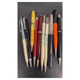 Vintage pens and pencils