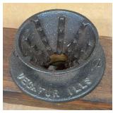 Vintage corn grinder Union Iron Works