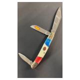 Trump 2024 3 blade knife STEEL WARRIOR