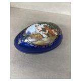 RS Prussia egg shaped dresser jar