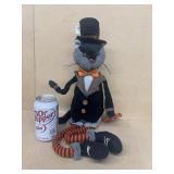 Halloween set up cat decoration new