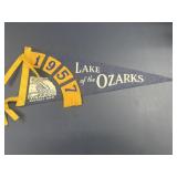 1957 Lake of the Ozarks pennant