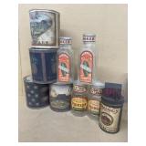 Advertising bottles, cans, pickles, cranberry