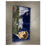 John F. Kennedy White House tapestry 3' x 1 1/2'