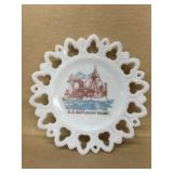 US battleship Maine commemorative plate