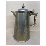 Brass coffee pot