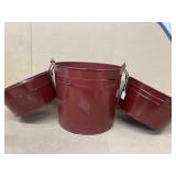Brand new buckets metal