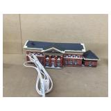 Richmond Indiana ceramic light up train station
