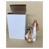 Mary Joseph and baby Jesus manger