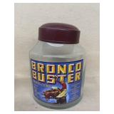Bronco Buster storage jar