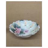 RS Prussia hand-painted deep bowl