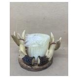 Hunters decorative candle holder