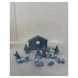 Diecast nativity