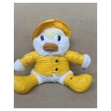 Duck in a raincoat