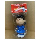 1952 Snoopy Lucy squeak toy