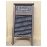 Everclean soaps, washboard decorative