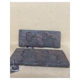 Colonial candy molds