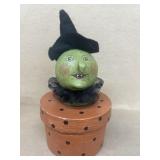 Halloween witch container