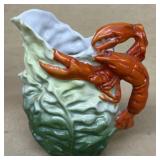 Royal Bayreuth lobster large pitcher
