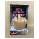 The swearing finger talking motion activated