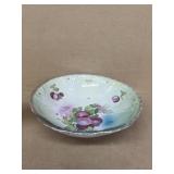 Hand painted grape pattern bowl
