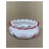 Christmas candy bowl