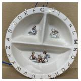 Child's ABC divided dish