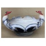 Rooster fruit bowl