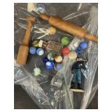 Marbles mini rolling pin ect