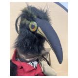 Edgar Allan Poe, crow doll