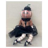 Pumpkin cloth doll decoration