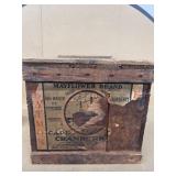 Mayflower cranberry crate