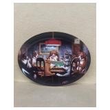 Franklin mint poker playing dogs Limited edition