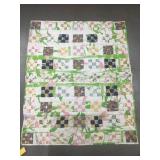 Child's quilt 3 1/2' x 4'