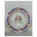 Allied nations Dwight Eisenhower plate