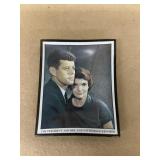 President Kennedy and wife ashtray